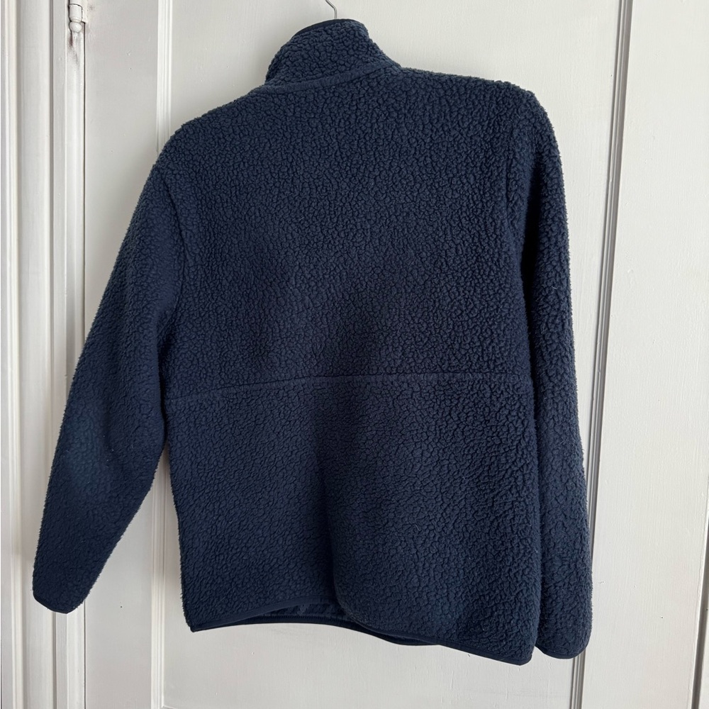Patagonia Marsupial Dark Blue Fleece half zip - Picture 3 of 4